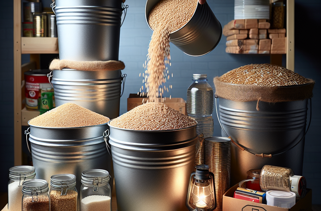 How to Store Grains in Buckets for Family Preparedness