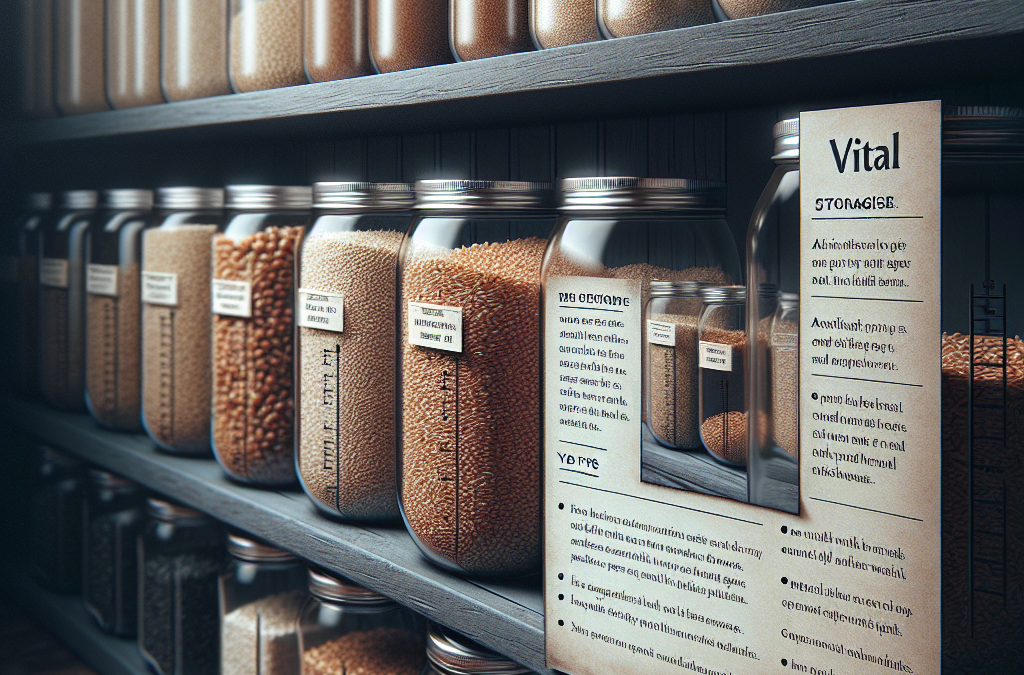 How to Store Whole Wheat Without Losing Nutrients