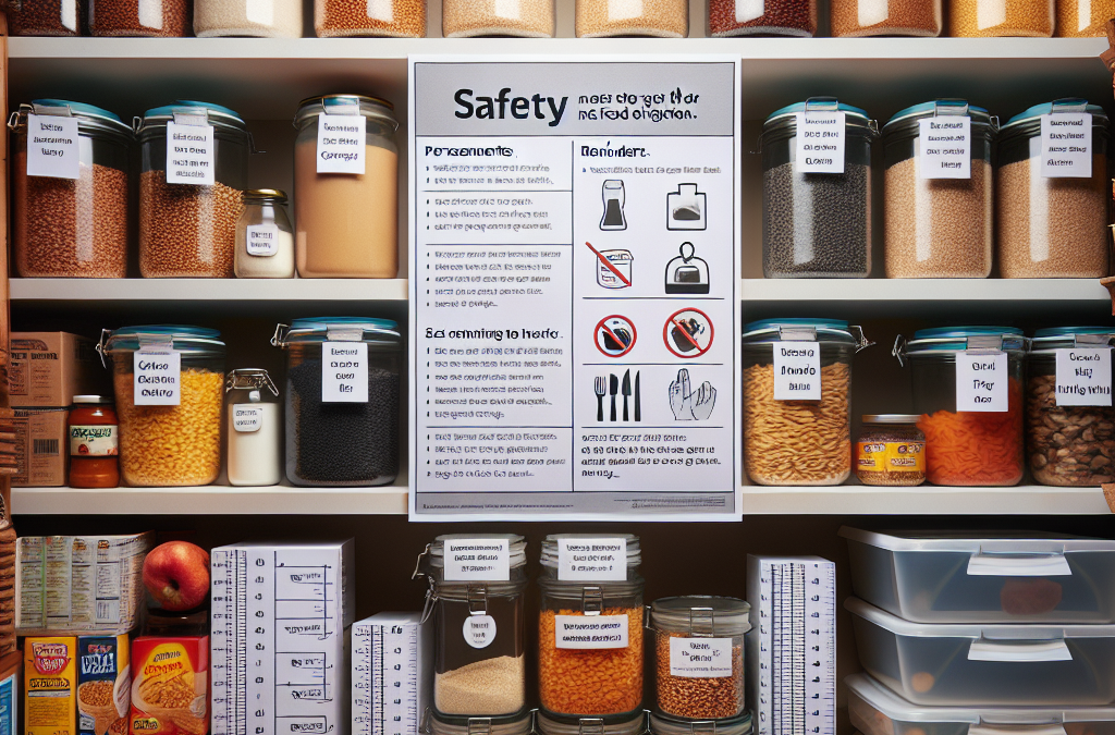 Safety Tips for Storing Grains Near Other Food Items