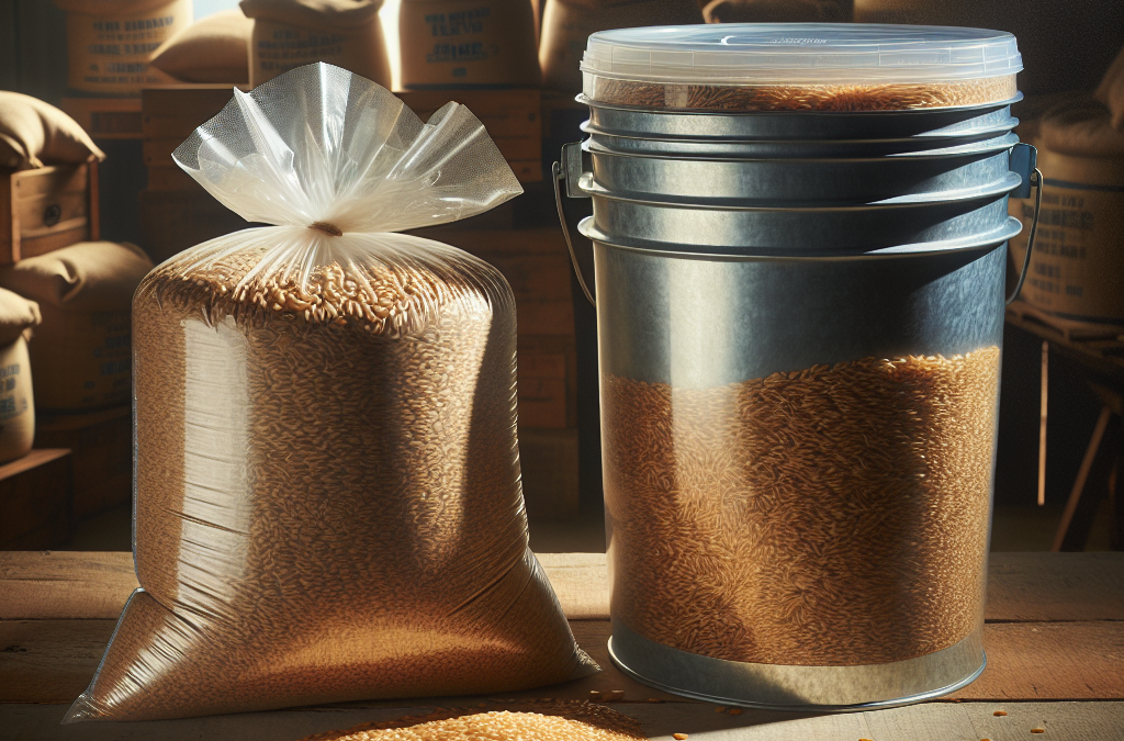 Mylar Bags vs. Buckets: Which is Better for Grain Storage?