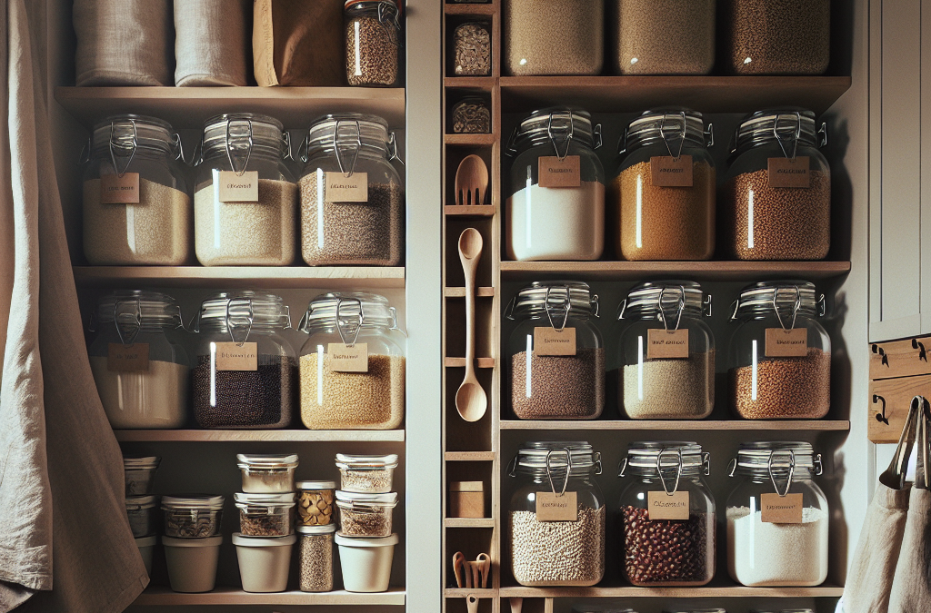 Practical Tips for Storing Grains in Small Kitchen Spaces