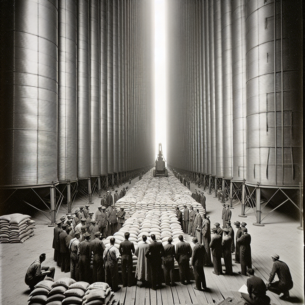Massive Ration Storage Balancing Cost And Quality In Grain Storage