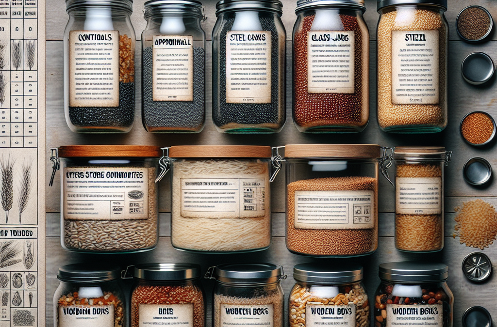 The Ultimate 2025 Guide to Food Storage Containers for Grains: 10 Effective Tips