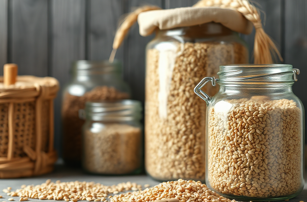 Grain Storage With Long Shelf Life: Essential Methods for Optimal Preservation