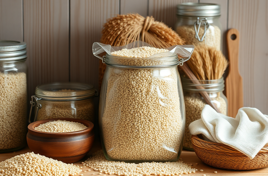 Home Grain Storage and Rotation: Essential Practices for Preserving Freshness and Quality