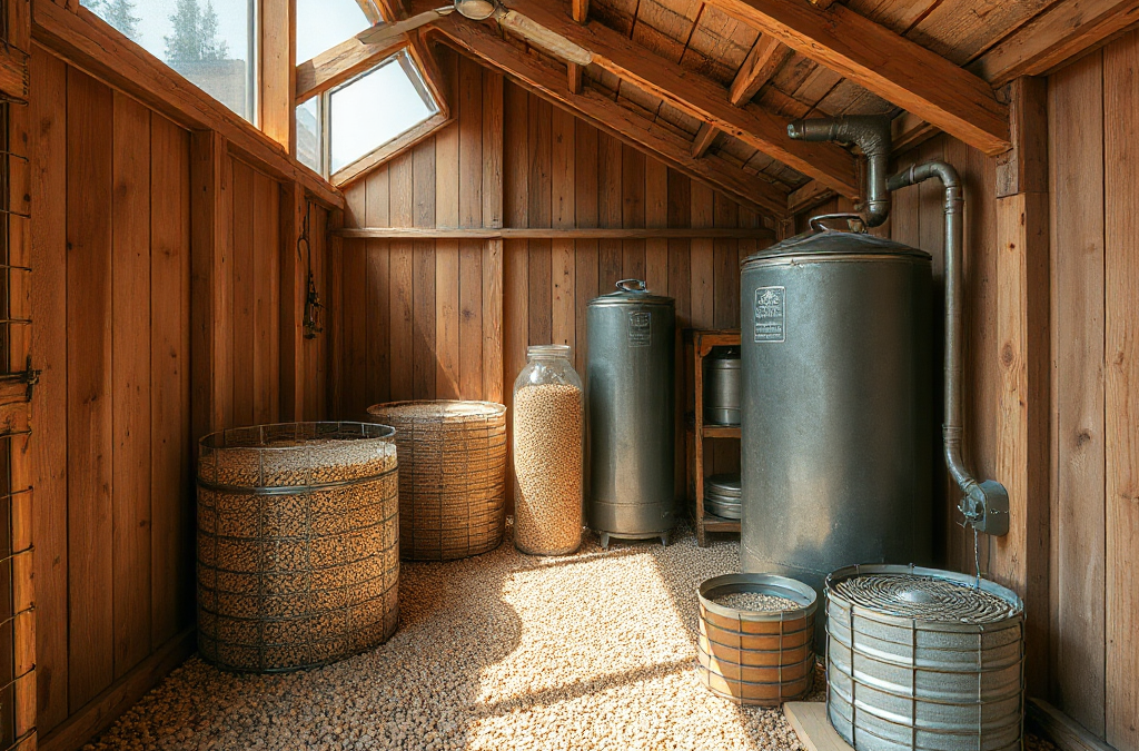 How to Build a Grain Storage System: Essential Steps and Materials