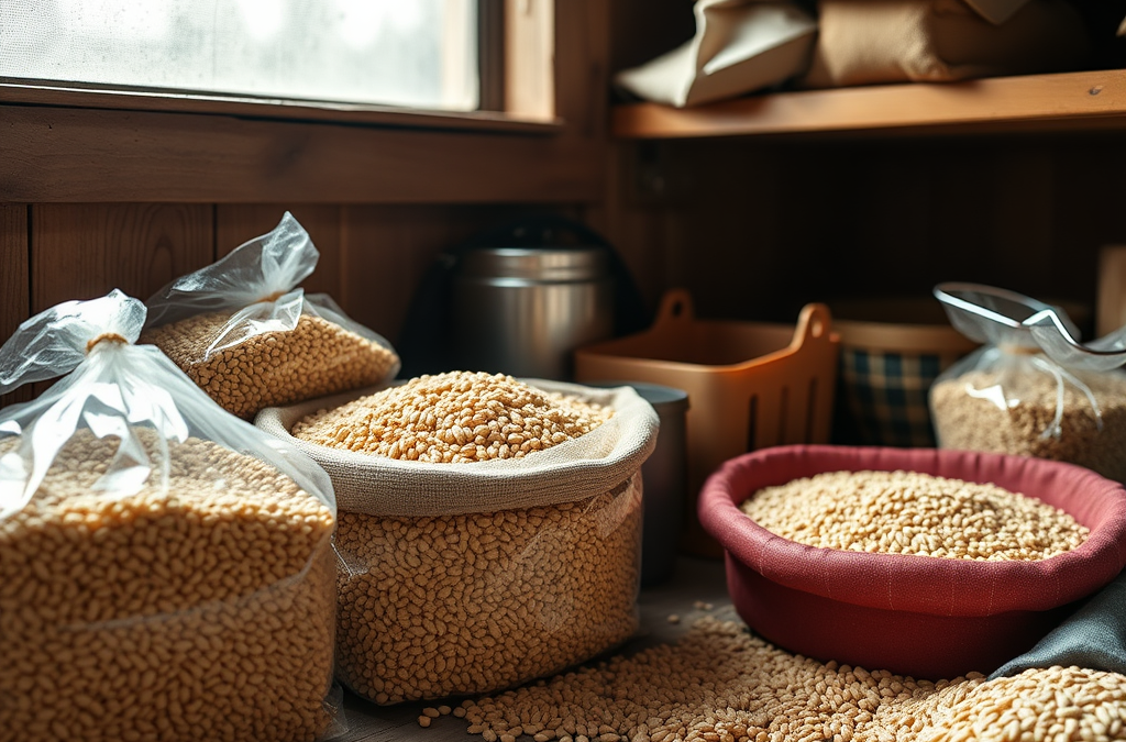 How to Store Grains for Emergency Preparedness: Essential Methods and Common Mistakes
