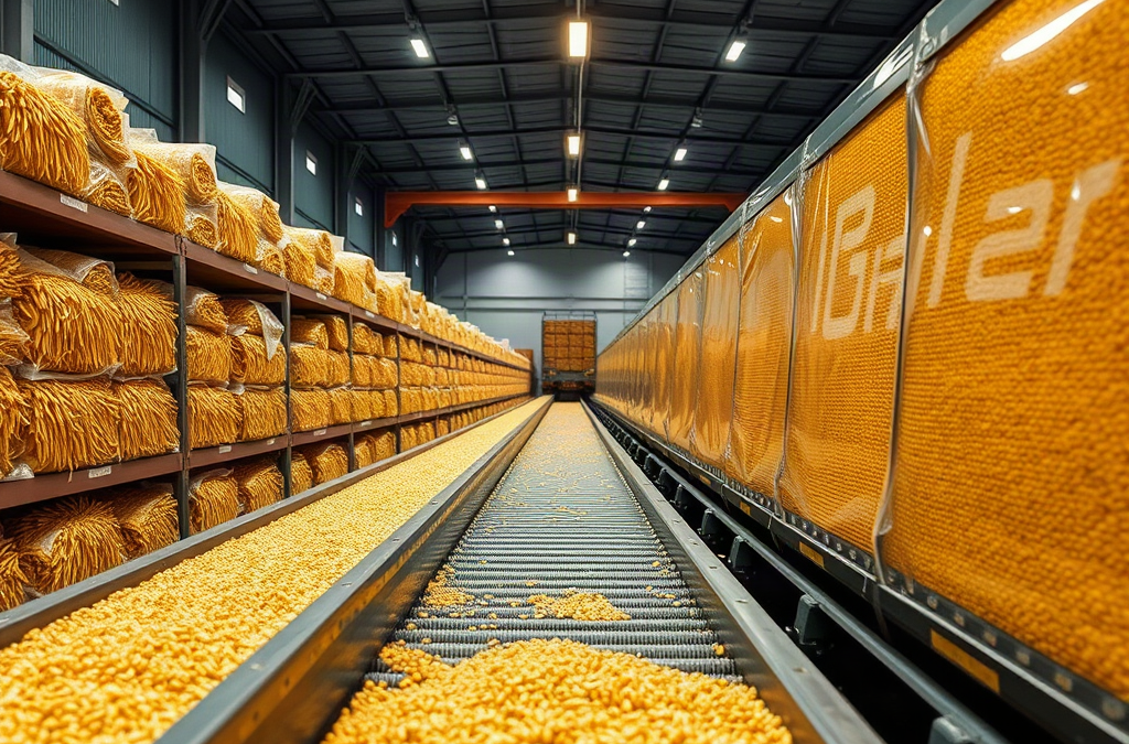 Grain Belt Transport Risks Before Warehouse Storage