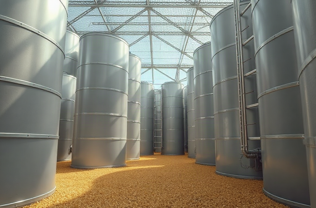Grain storage ventilation without humidity gain