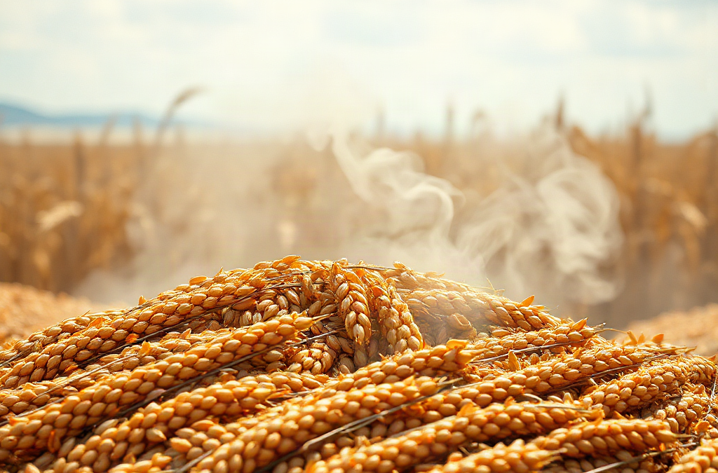 How to handle grain exposed to smoke
