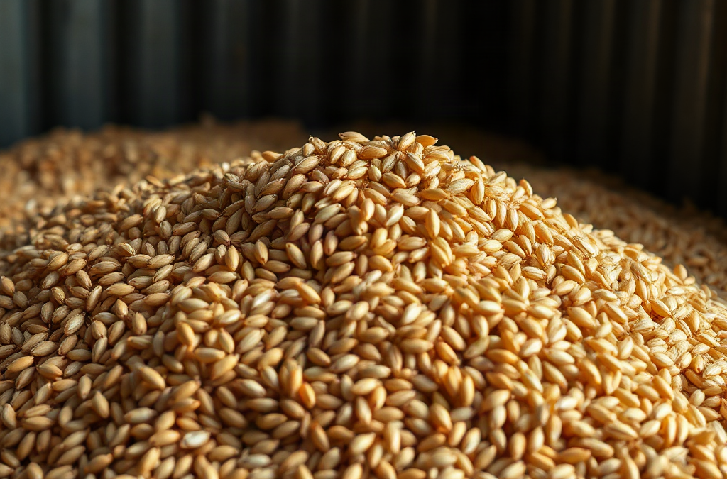What to do with partially spoiled grain