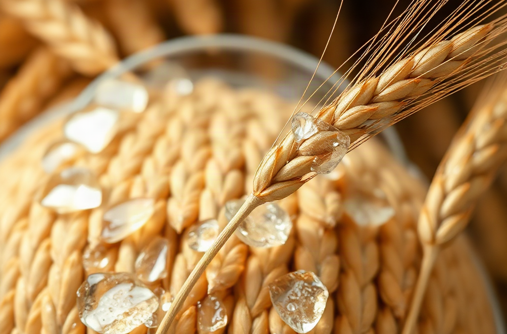 Wheat harvest moisture checks before storage