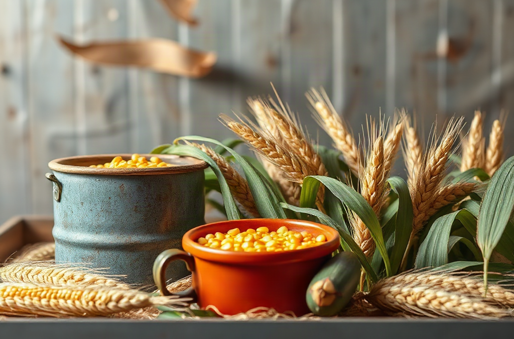 Wheat or corn storage decisions for small farms
