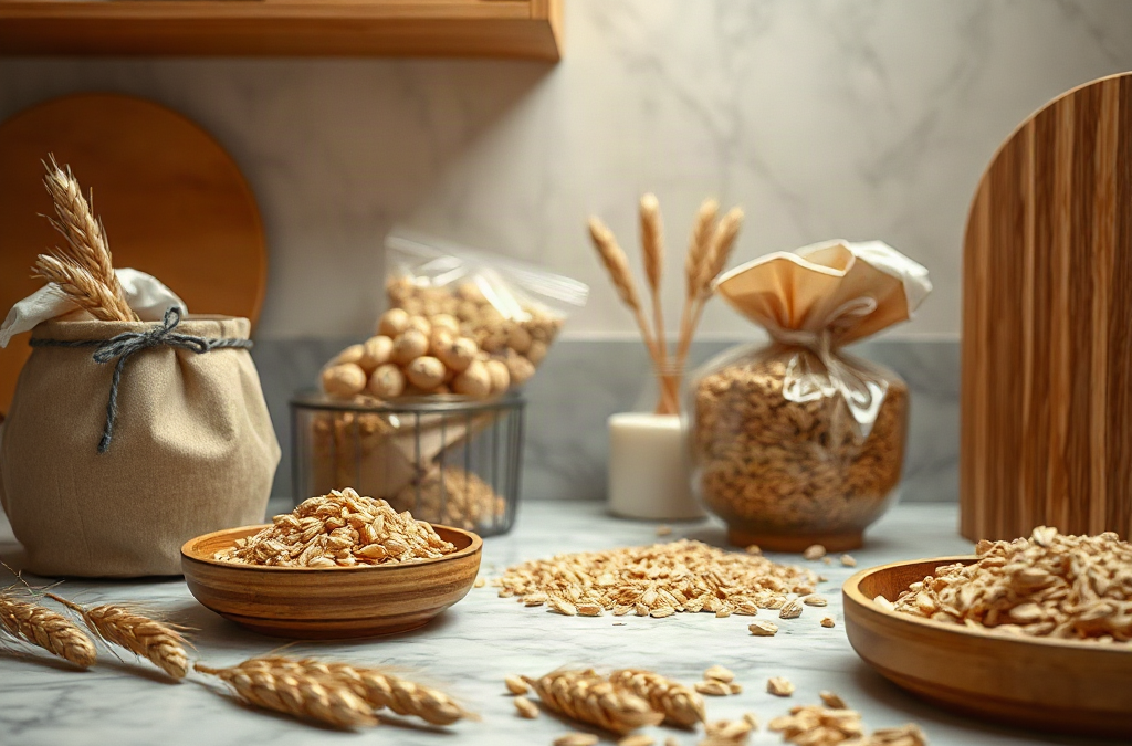 Whole wheat storage near ovens and appliances